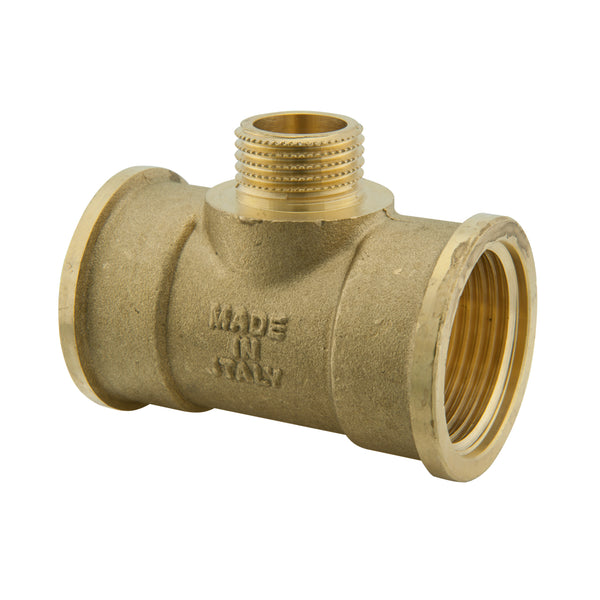 RÉDUCTION TÉ EN LAITON 1"X3/4"MX1"