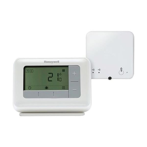 T4R Wireless Digital 7-Day Programmable Thermostat - with On/Off and OpenTherm Receiver