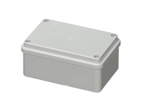 Halogen-free smooth-sided IP56 junction box dimensions 120 x 80 x 50