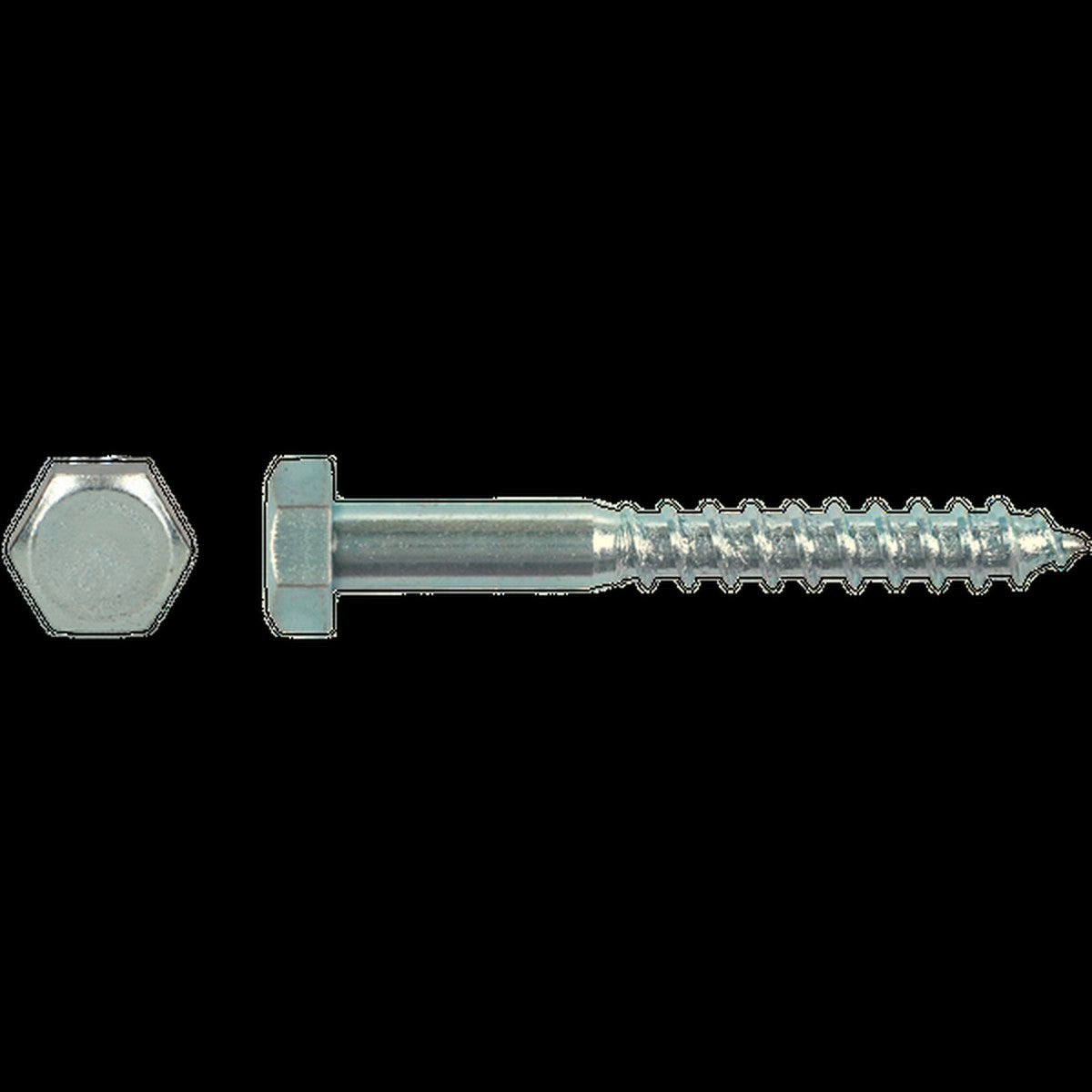 Coach screw DIN 571 6x40 Zn/50pcs
