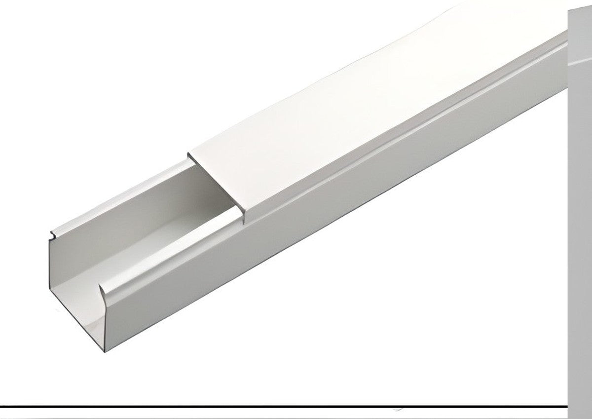 32 x 16 mm halogeenvrije kabelgoot, wit
