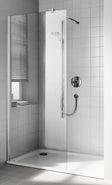 Kermi Walk-In Cada XS paroi avec fixation mural 900x2000 mm