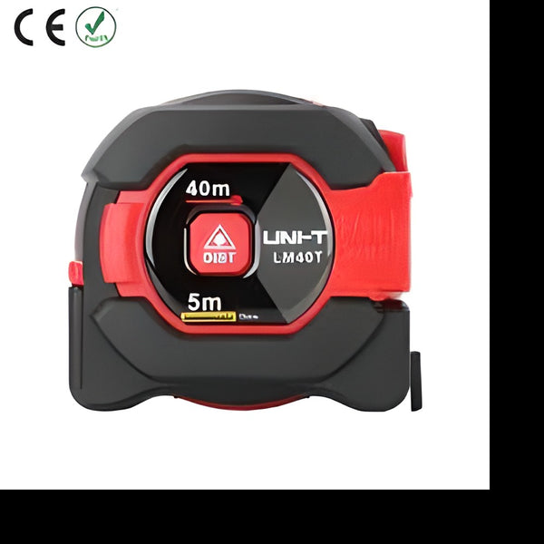 2-in-1 meetinstrument: 5m meter en 40m laser afstandsmeter