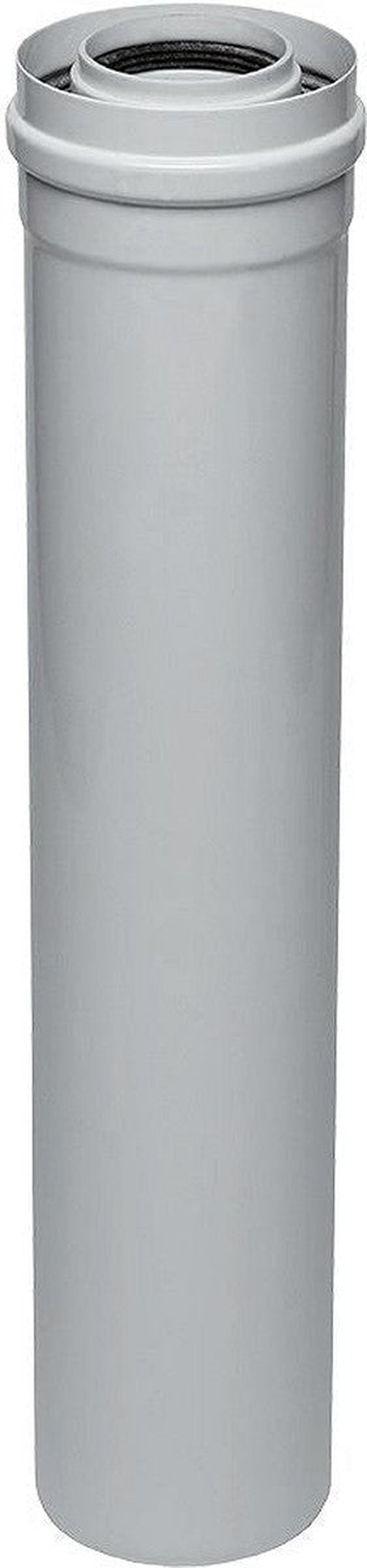 Uniflow Rallonge Concentrique 80/125mm 250mm Alu / PP