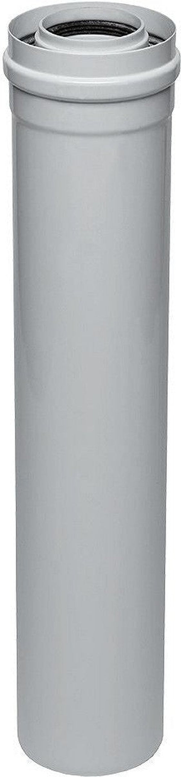 Uniflow Rallonge Concentrique 80/125mm 250mm Alu / PP
