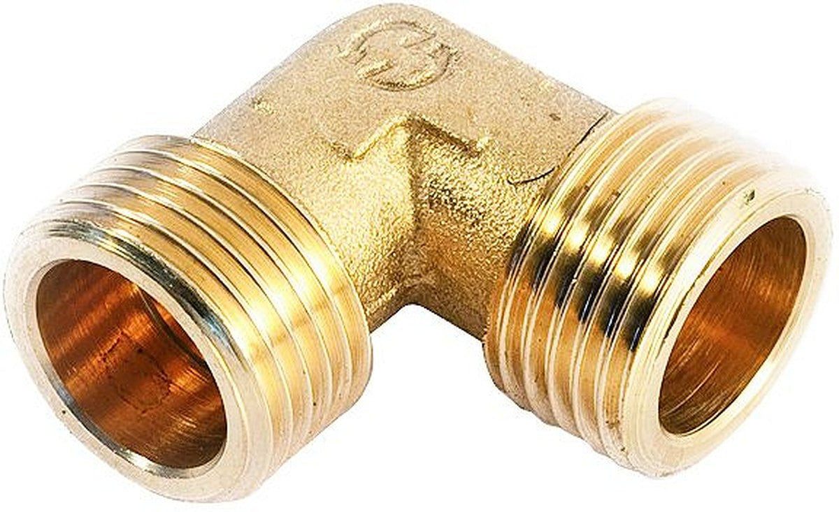 3/4" Brass Threaded Elbow Fitting