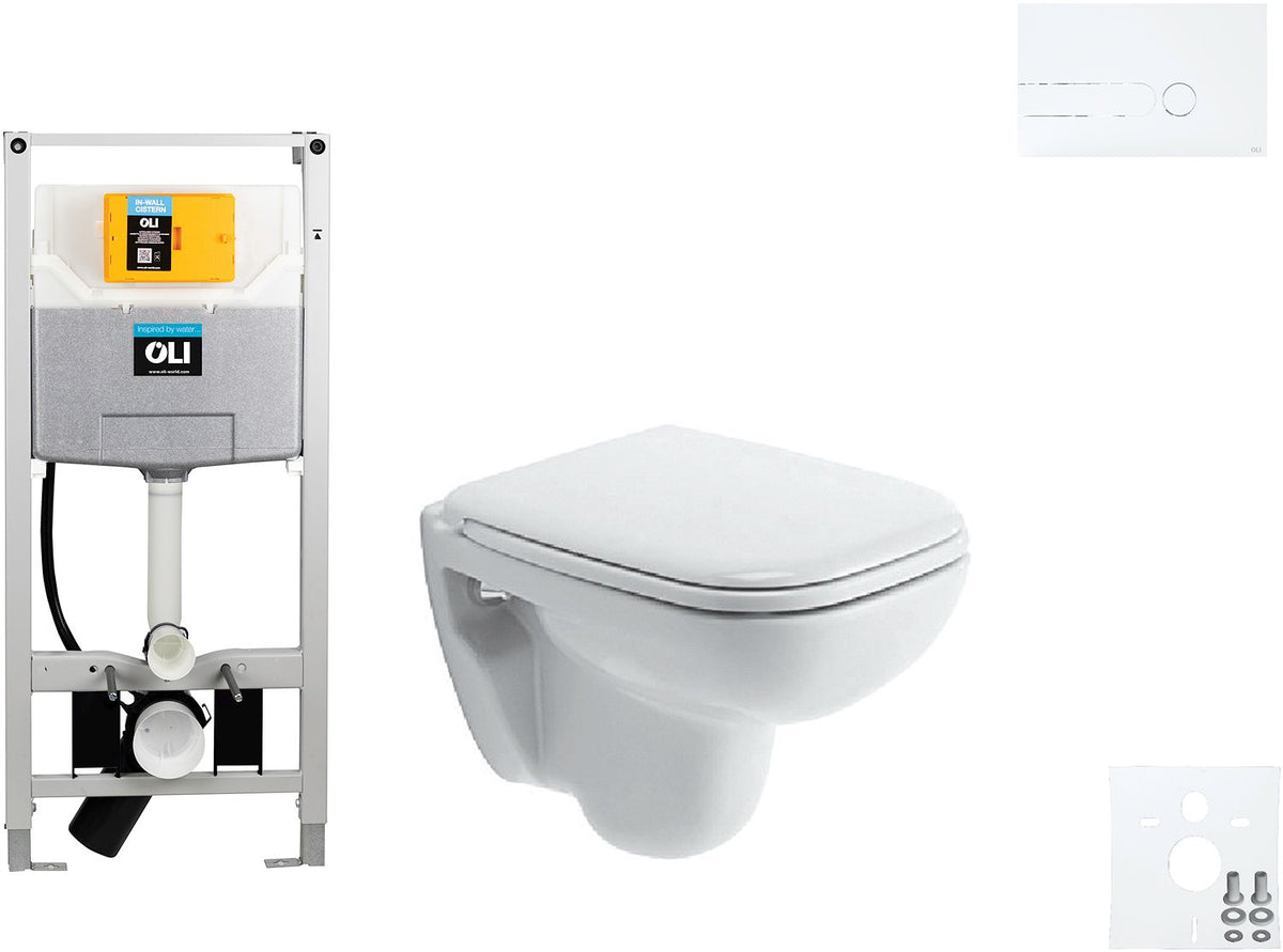 OLI D-CODE COMP.PRESSALIT IPLATE BLANC