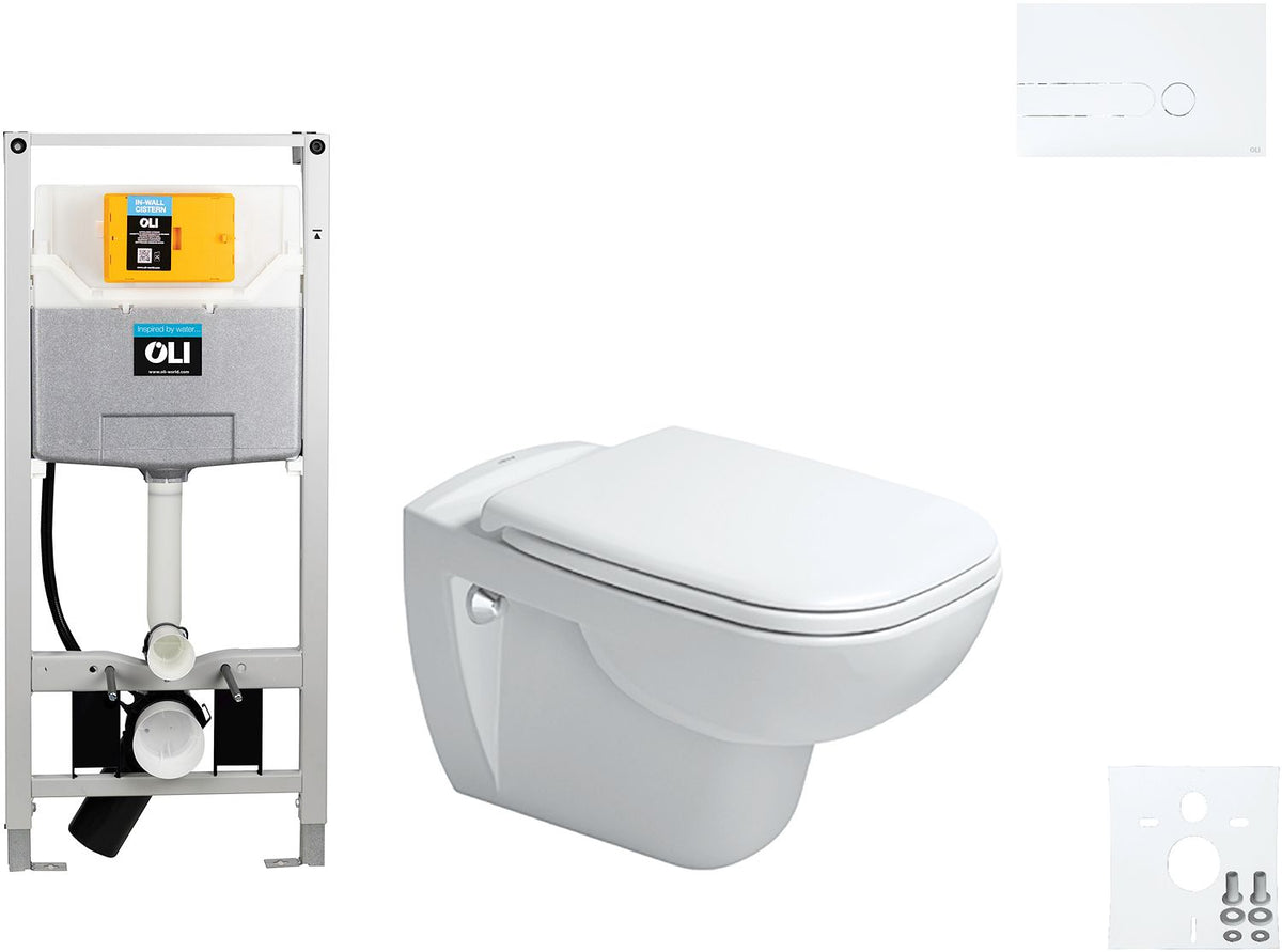 OLI D-CODE PRESSALIT S.CL.IPLATE BLANC