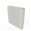 RADIATEUR ELECTRIQUE MURAL ALUMINIUM AVEC PRISE ET TELECOMMANDE BLANC 2000W-580X1080MM