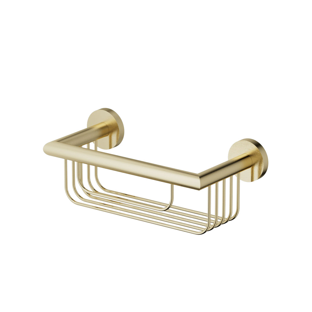 ALONI SHOWER SHELF (30CM) - BRUSHED GOLD | Aloni