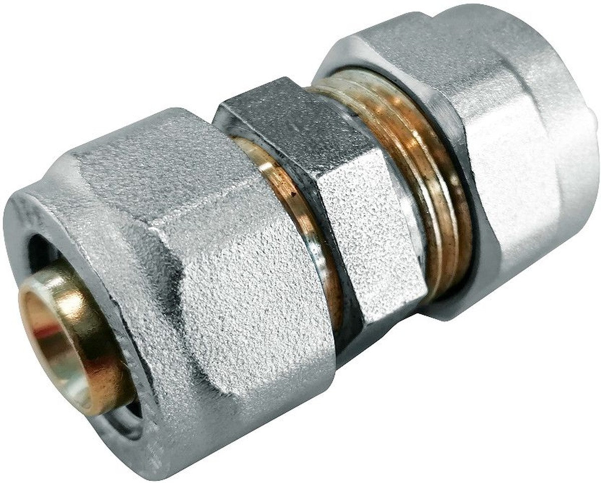 Henco Bicone-Bicone koperfitting 16-15mm