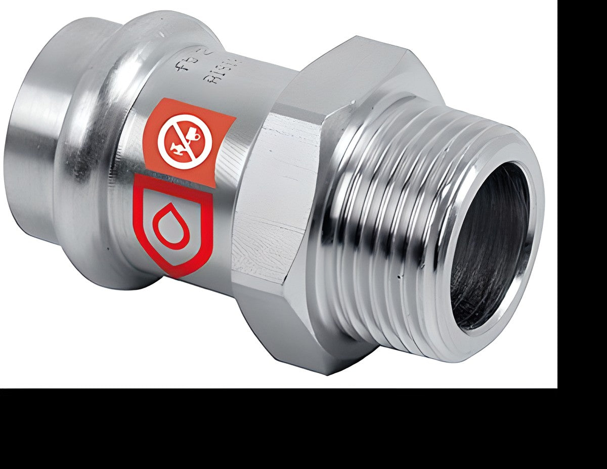 Raccord F 35mm-5/4" acier Carbone Frabo