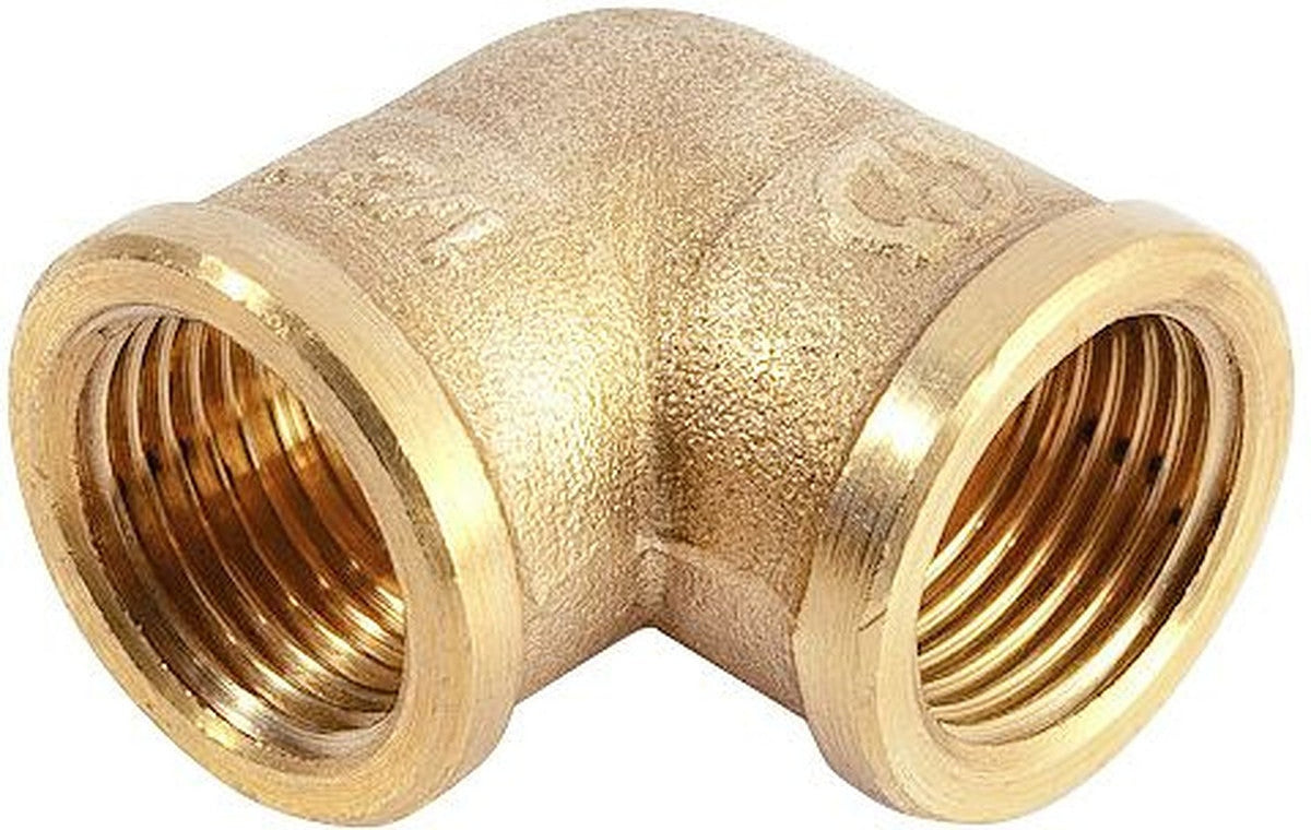 Brass threaded elbow 2" NPT FF - Desco