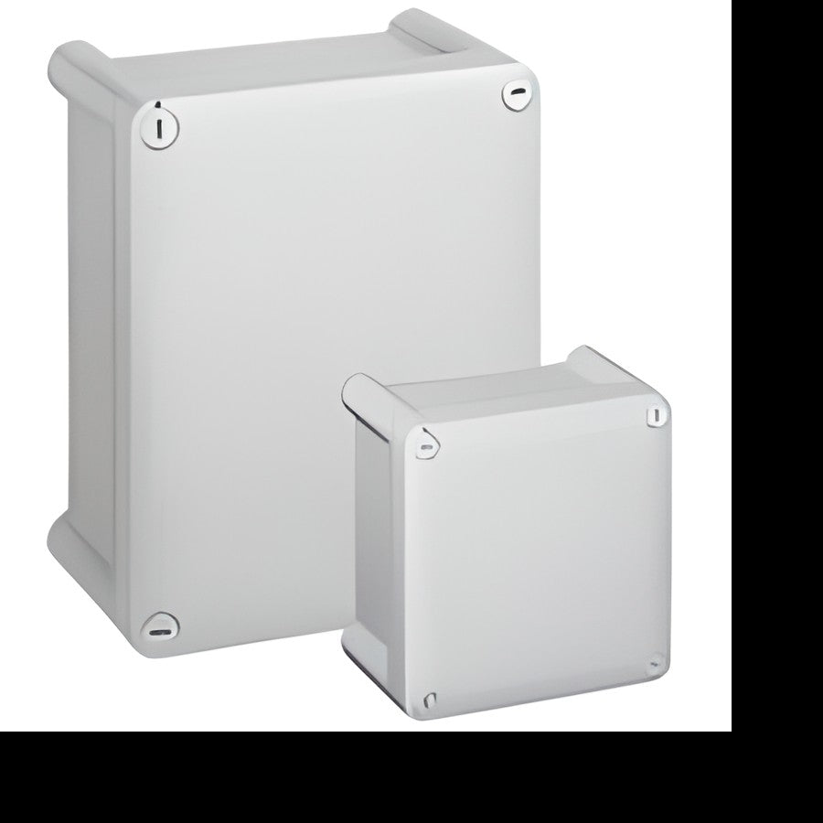 Industriële behuizing met frontpaneel, 220 x 170 x 86 mm, ondoorzichtige afdekking - IP66 - IK08