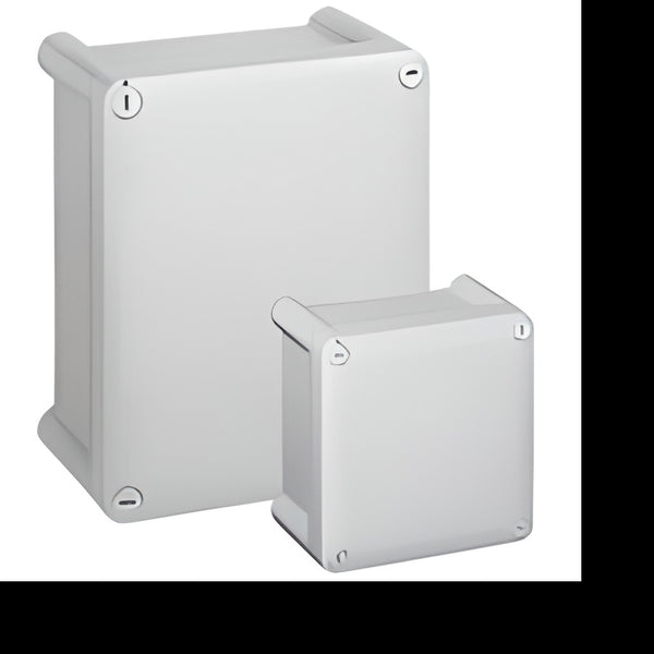 Industriële behuizing met frontpaneel, 220 x 170 x 86 mm, ondoorzichtige afdekking - IP66 - IK08