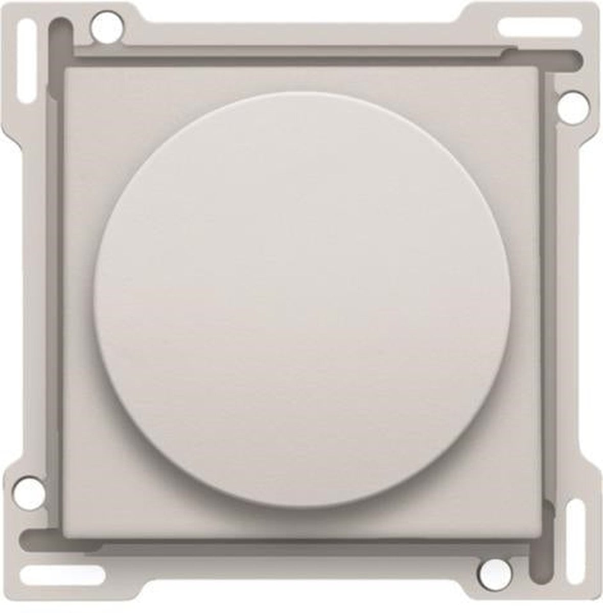 Afwerkingsset voor draaiknopdimmer of snelheidsregelaar Lichtgrijs