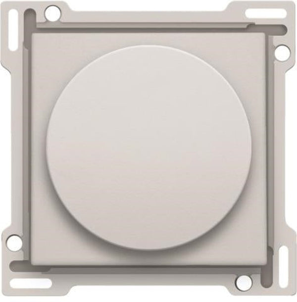 Afwerkingsset voor draaiknopdimmer of snelheidsregelaar Lichtgrijs