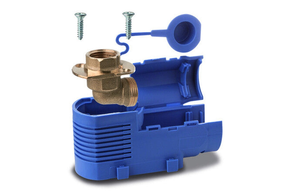 SYSTEMPEX behuizing enkelvoudig sanitair D M22 1/2"F