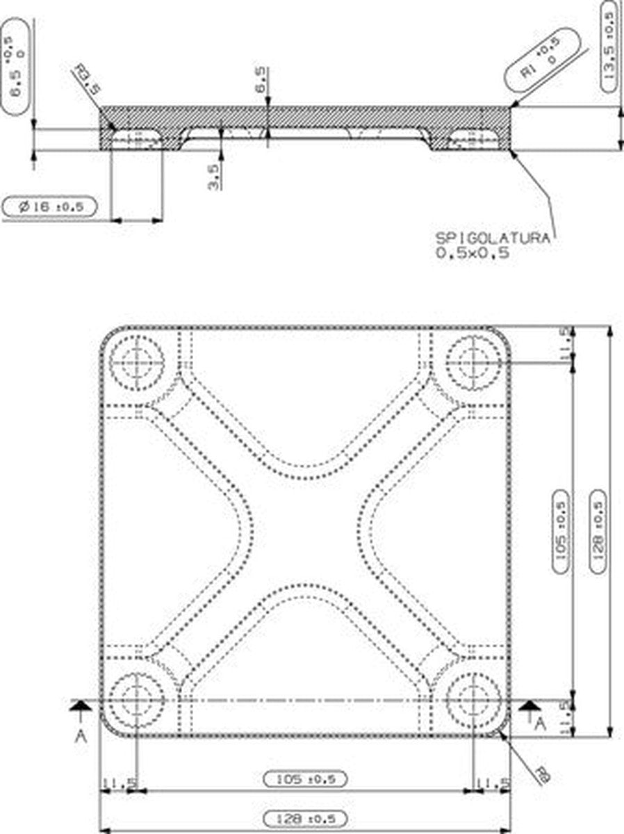 VMC LAPIS 2.0 AFDEKPLAAT