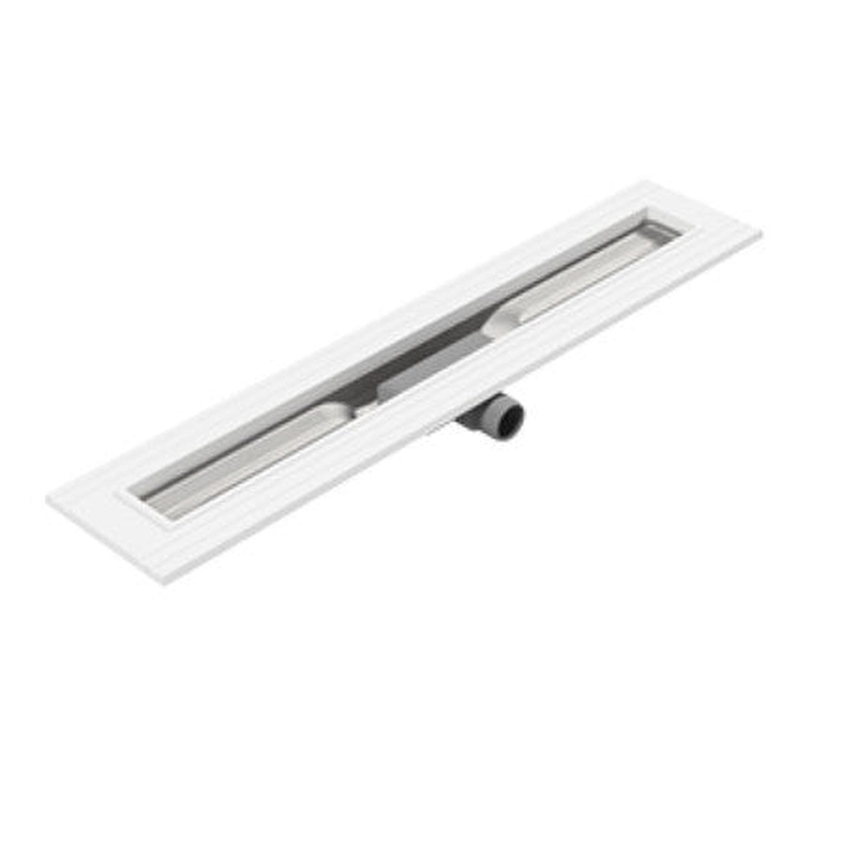 I-Drain vloeistofdouchegoot, Solid Surface, voor gebruik op gegoten epoxyvloeren, L70cm