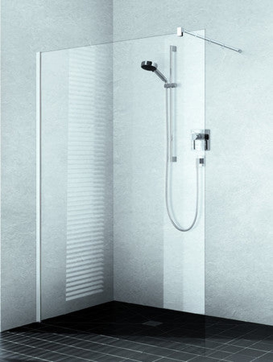 Walk-in shower screen 900x2000 mm