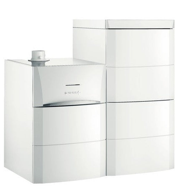 25kW condensing gas boiler with solar tank