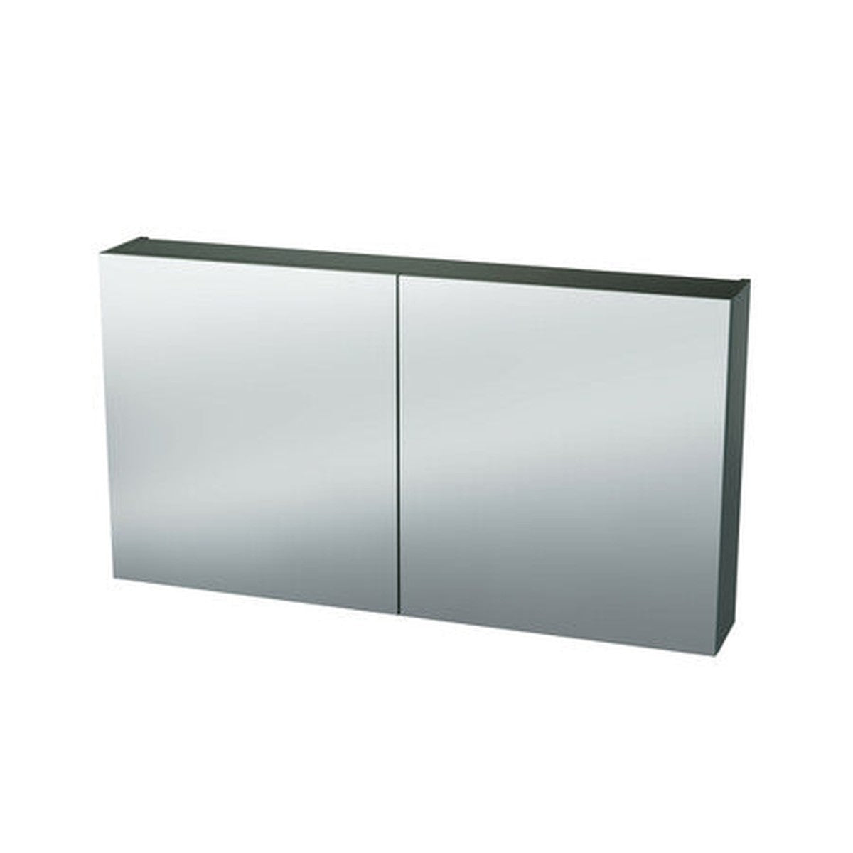 Van Marcke Nebulo bathroom cabinet W1200xH650xD178 2 single-sided doors sage green