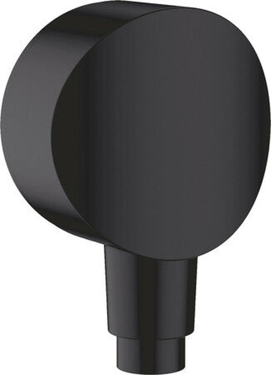 Coude de raccordement mural Hansgrohe FixFit noir mat