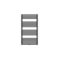 Ofena 120/060 handdoekradiator H1112 x L600 625W manhattan grijs
