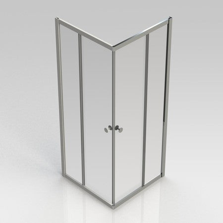 intro Star Alu instap hoek 800x800x1900 mm deur