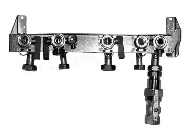 Isotwin 3/4" ARGB mounting plate fitting – 3 valves