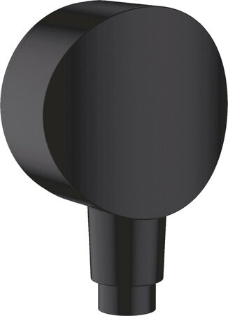 Coude de raccordement mural Hansgrohe FixFit noir mat