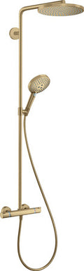 Douche à main Hansgrove Raindance Select S 240 mm, 1 jet, thermostat, bronze brossé