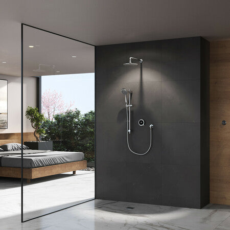 Aqualisa Quartz Touch recessed bathroom accessory