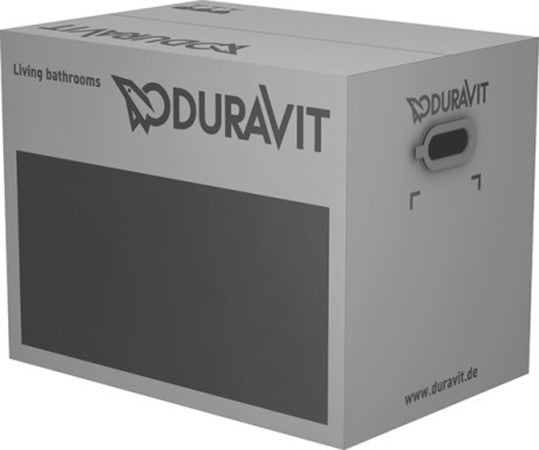 Wandcloset Duravit D-Code met softclose zitting