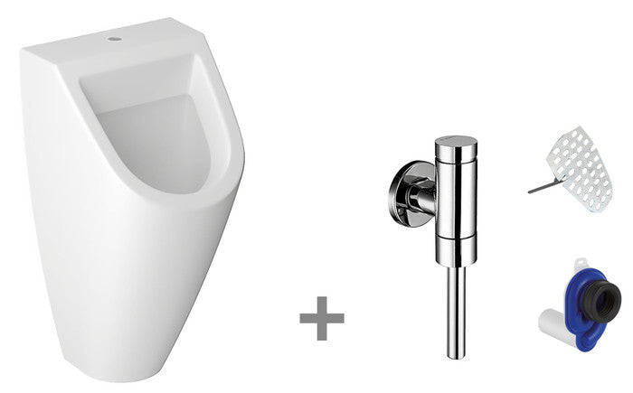 Star+ Wall-hung concealed urinal 300x300x625mm white