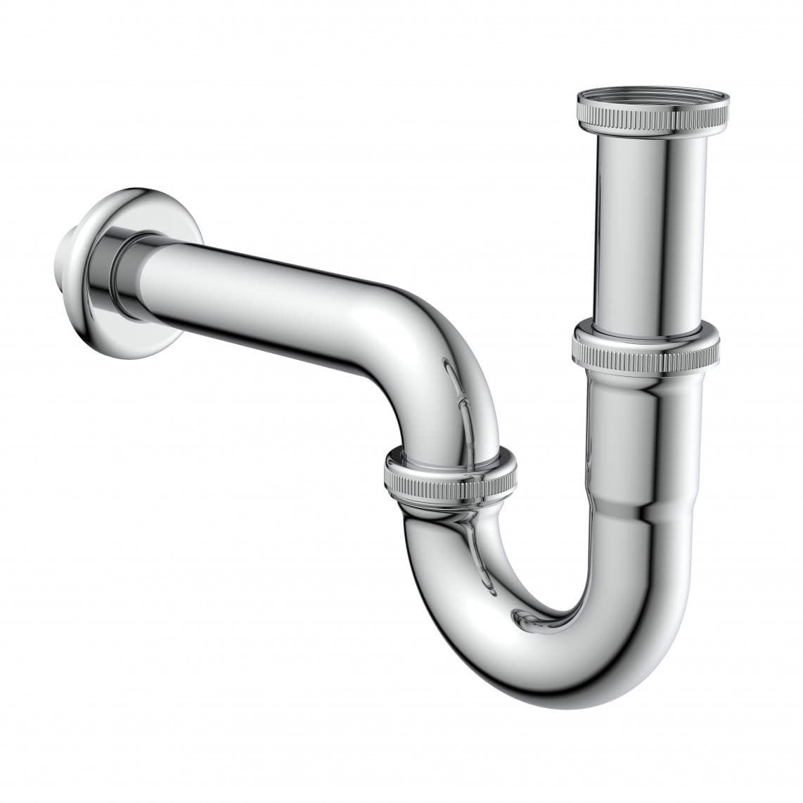98801120 Siphon tubulaire PLUS, chromé, 1 1/4" x 32 mm