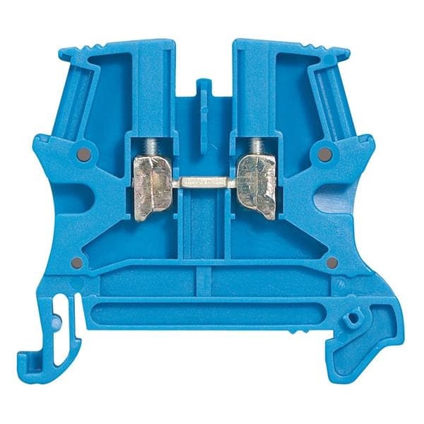 Bloc vis passage 1 jonction 4mm² (pas de 6mm), Bleu - Viking 3