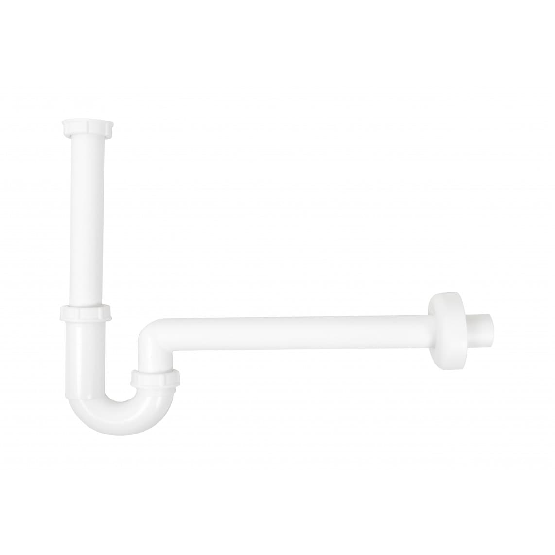 105952 KS VIEGA siphon tubulaire, blanc, 1 1/4" x 32 mm