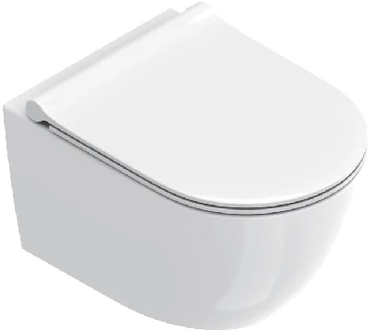 WC SUSPENDU SFERA 50 UP FIX CATALANO CATAGLAZE+ FIXATION INVISIBLE SILENTECH BLANC