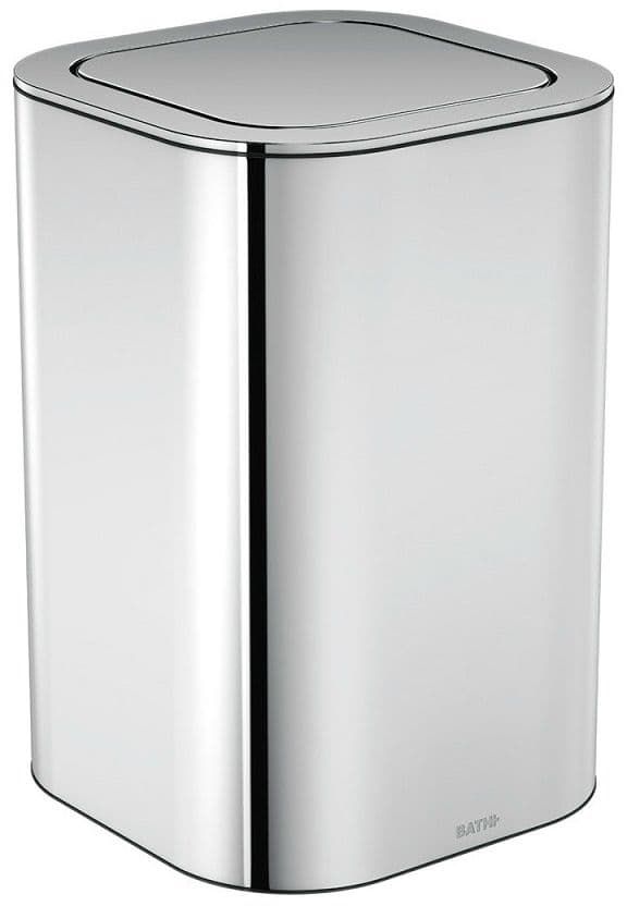 POUBELLE A POSER LINE BATH+ 5L INOX