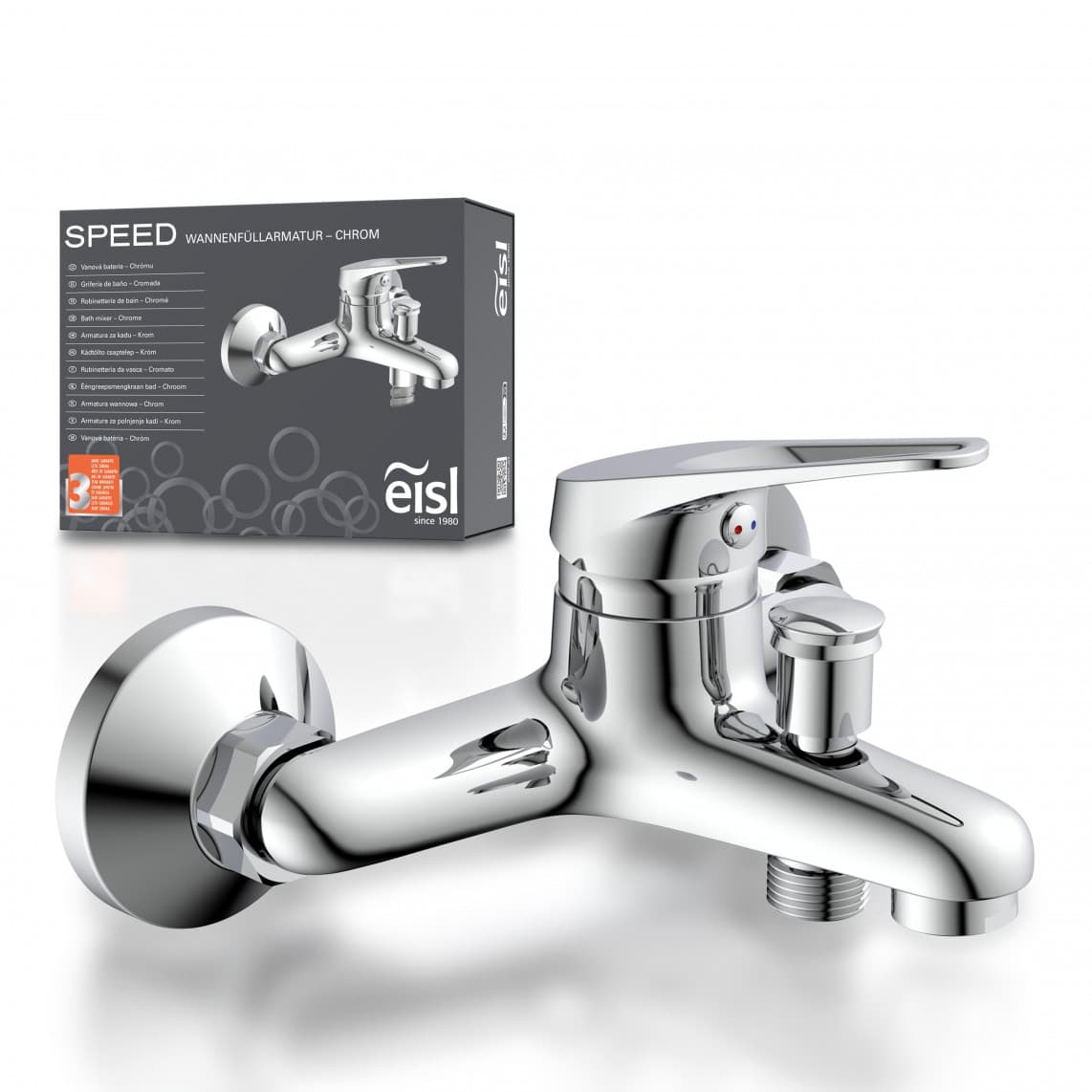 NI023SCR SPEED Mitigeur bain/douche, chromé
