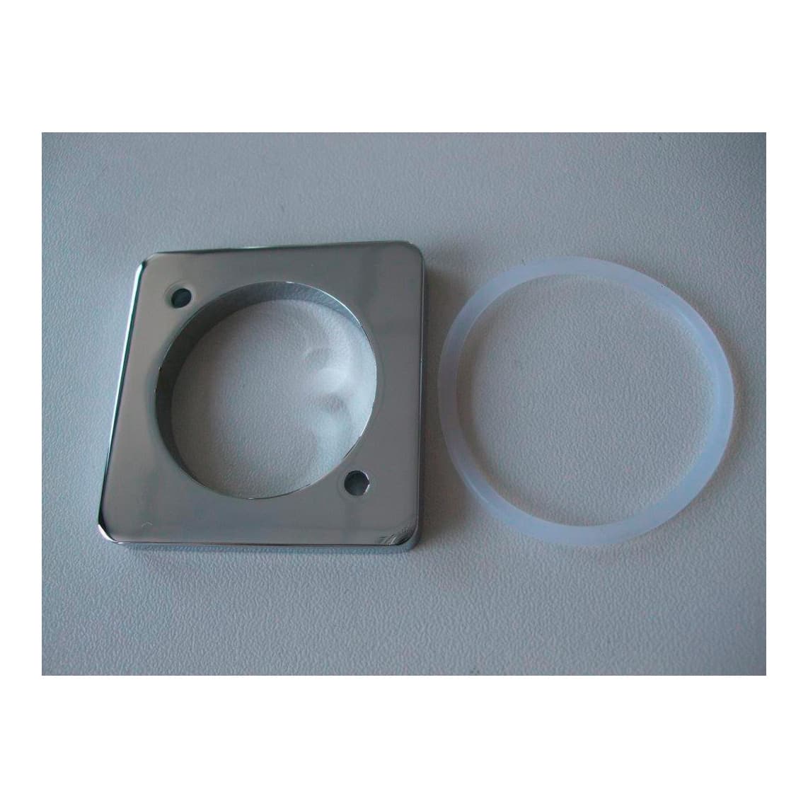 01702 Anneau de support, chromé, carré, pour 79510 et autres