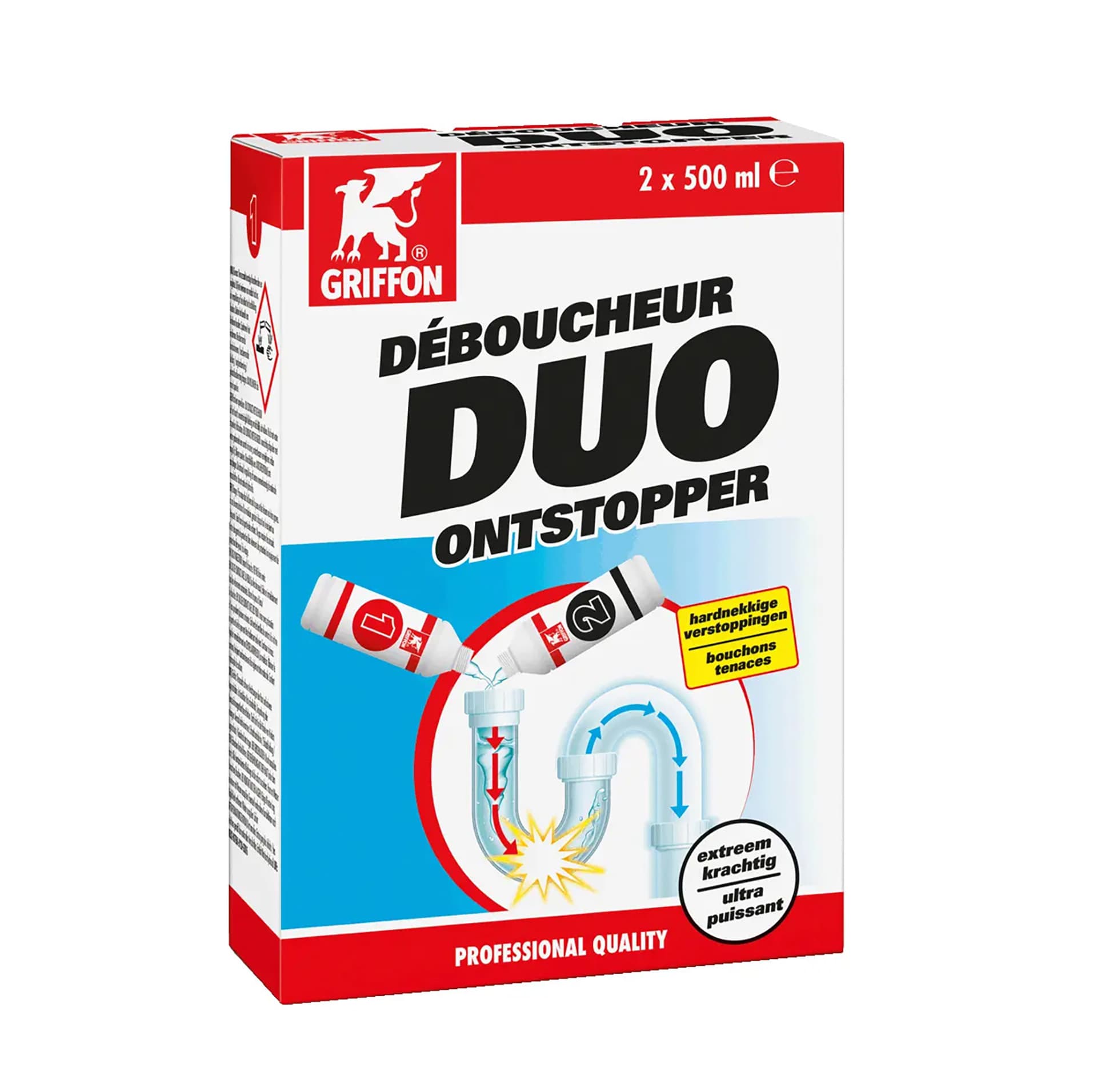 GRIFFON DUO DEBOUCHEUR 2X500ML REF6313762 EAN