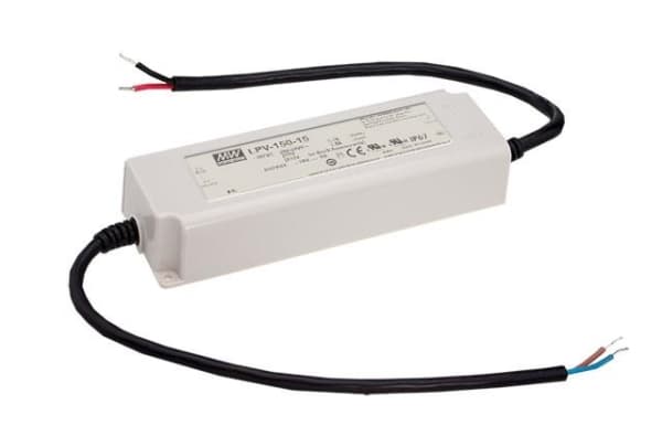Alimentation Led 24Vdc - 150W 6.3A IP67 191 x 63 x 37.5mm