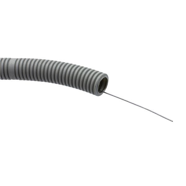 Tube vide avec tire fil diamètre 20mm Lsoh en rouleau de 100m Gris clair