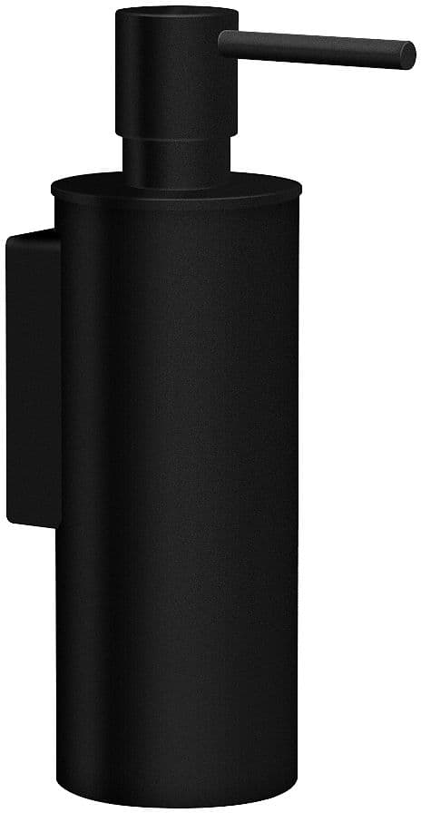 DISTRDISTRIBUTEUR DE SAVON HOLD ROND 0,15L NOIR MAT