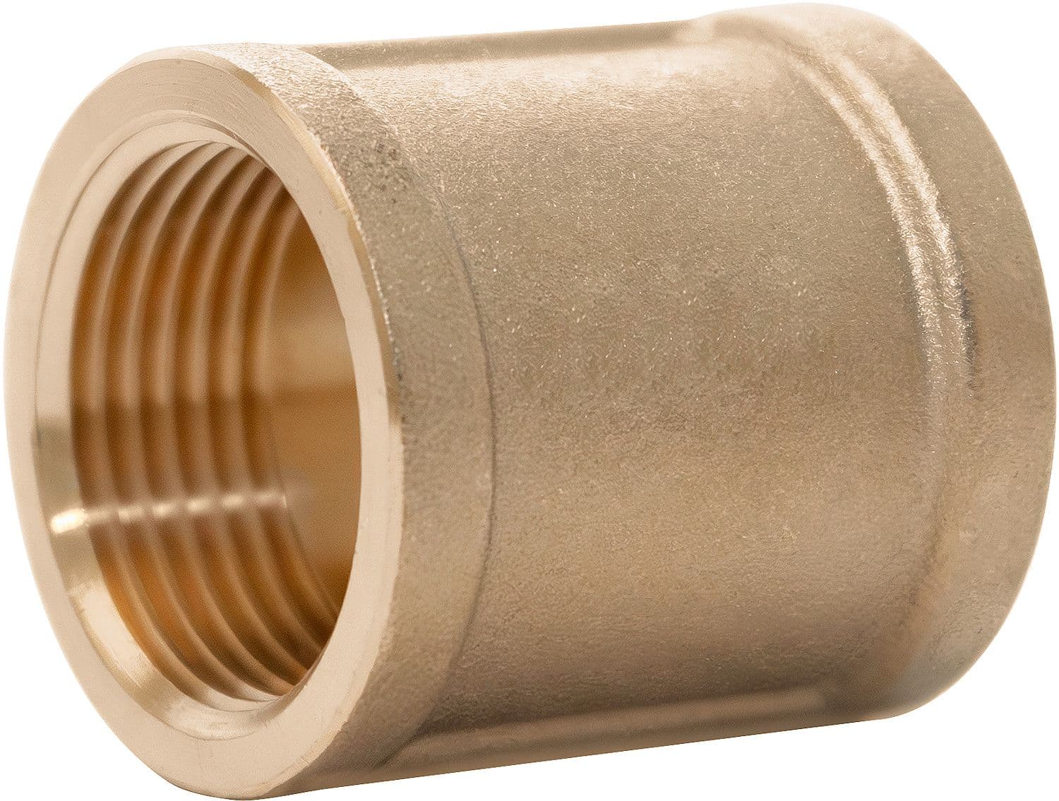 MANCHON FILETE LAITON 1/2"FF D-LIGHT
