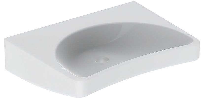 LAVABO PARACELSUS GEBERIT 640X490 SANS TROU ROBINET/TROP-PLEIN BLANC