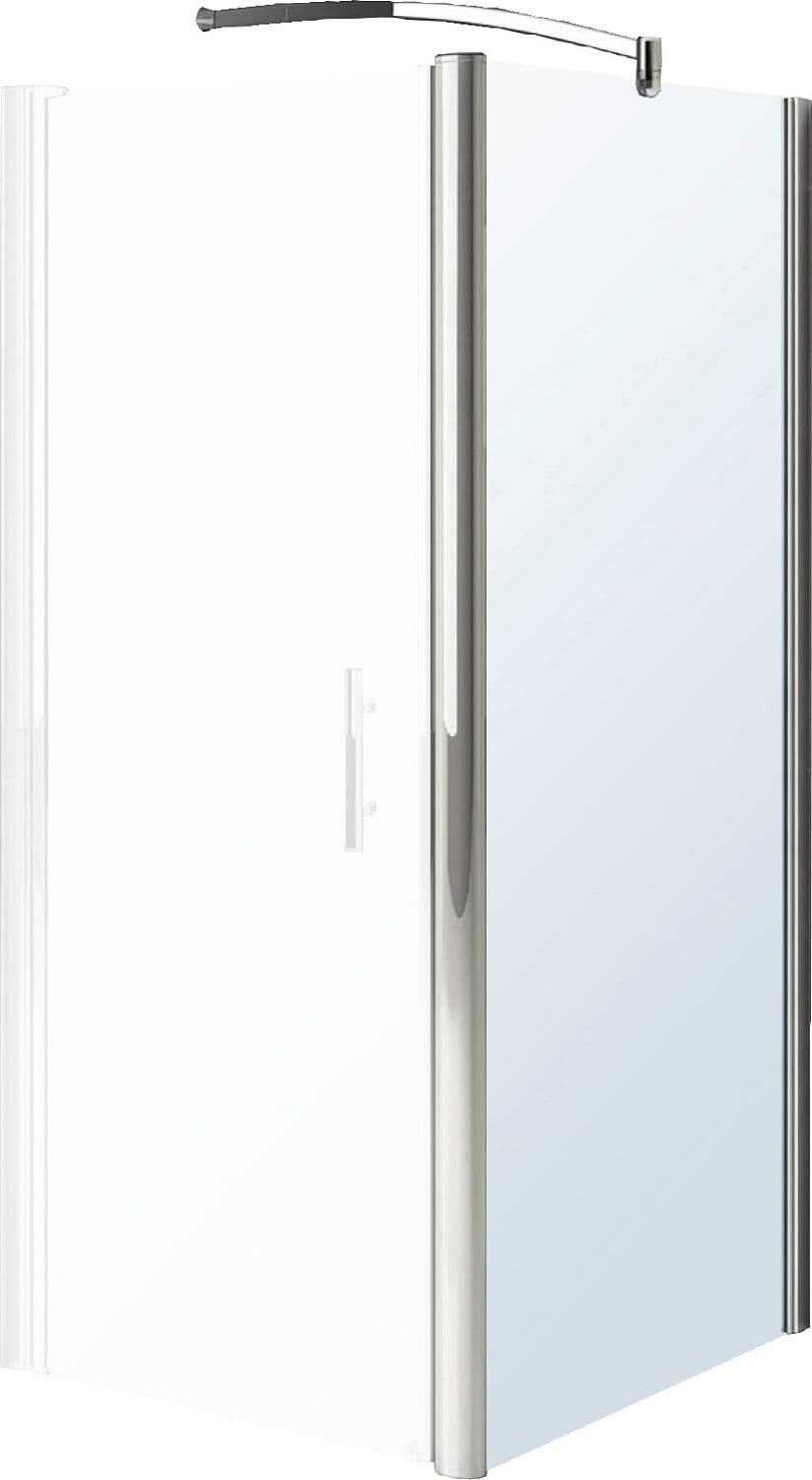 PAROI FIXE MISTRAL 86,5-89,5 H190 ARGENT-CLAIR